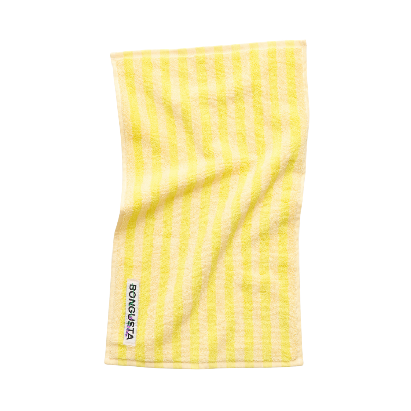 Naram håndklæde - Pristine & Neon Yellow